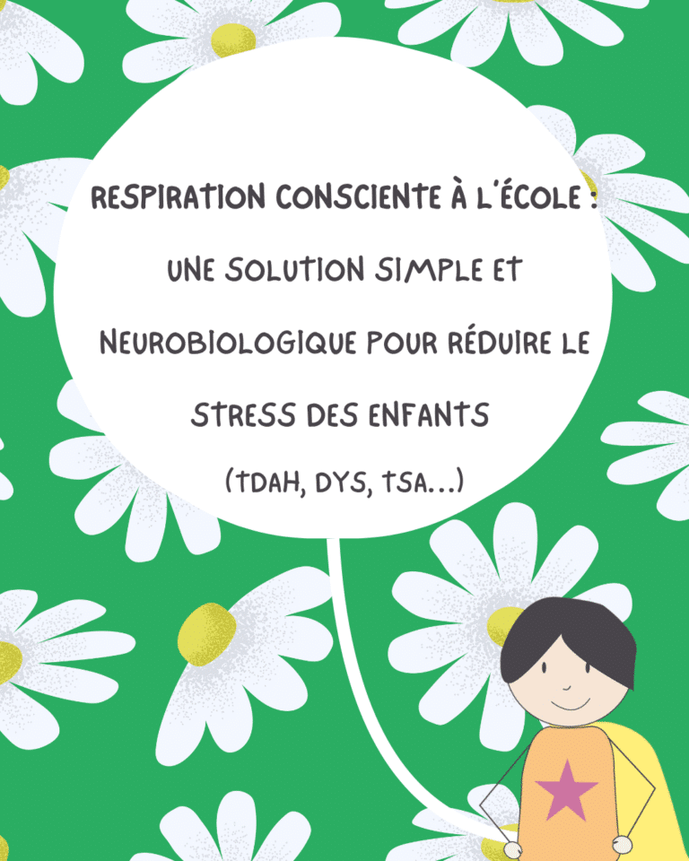 Respiration consciente à l'école